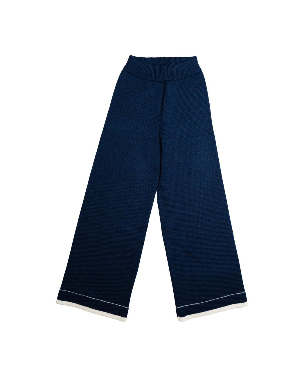 Gigi Knitwear Blue Lara Knit Pants