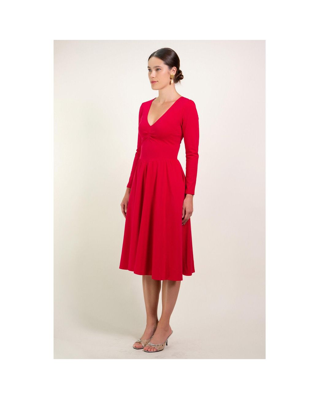 Kristinit Red Cherry Ballet Pina Dress