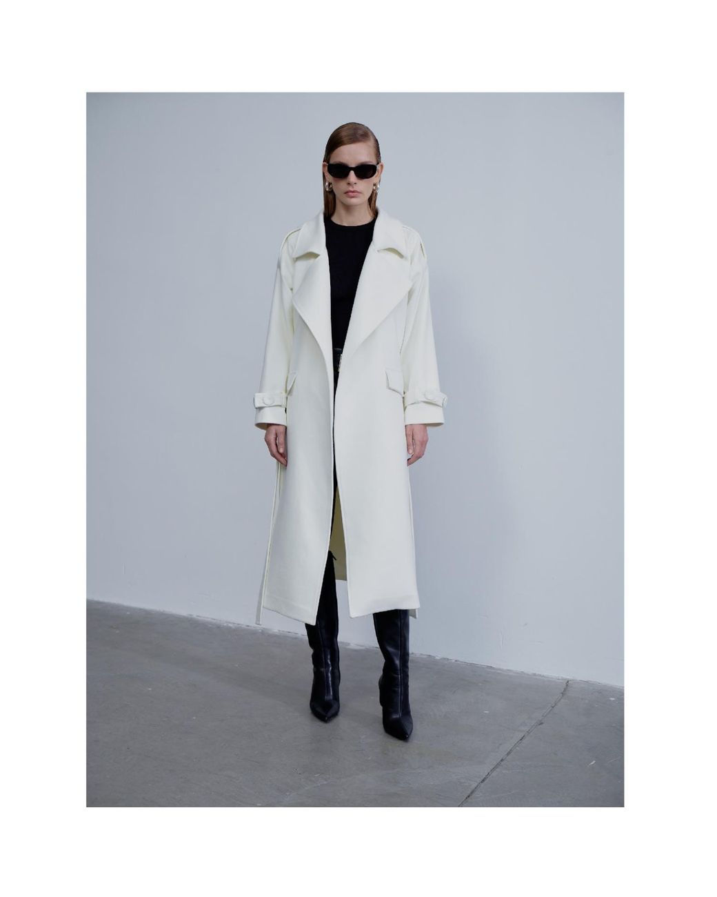 NAZLI CEREN White Laura Coat