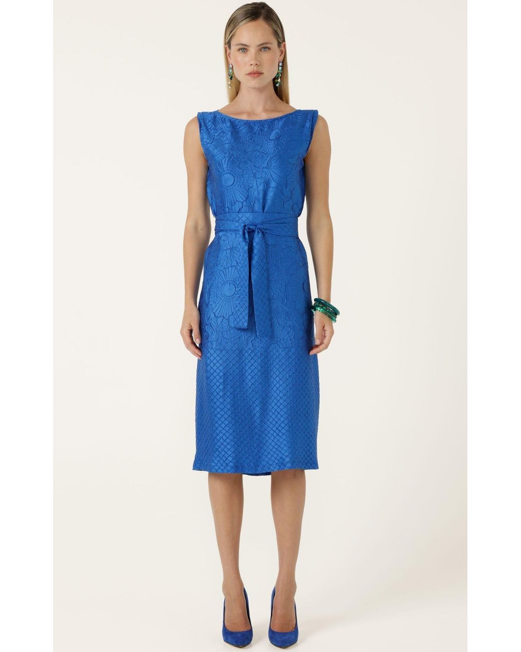 SACHA DRAKE Blue Gentian Dress