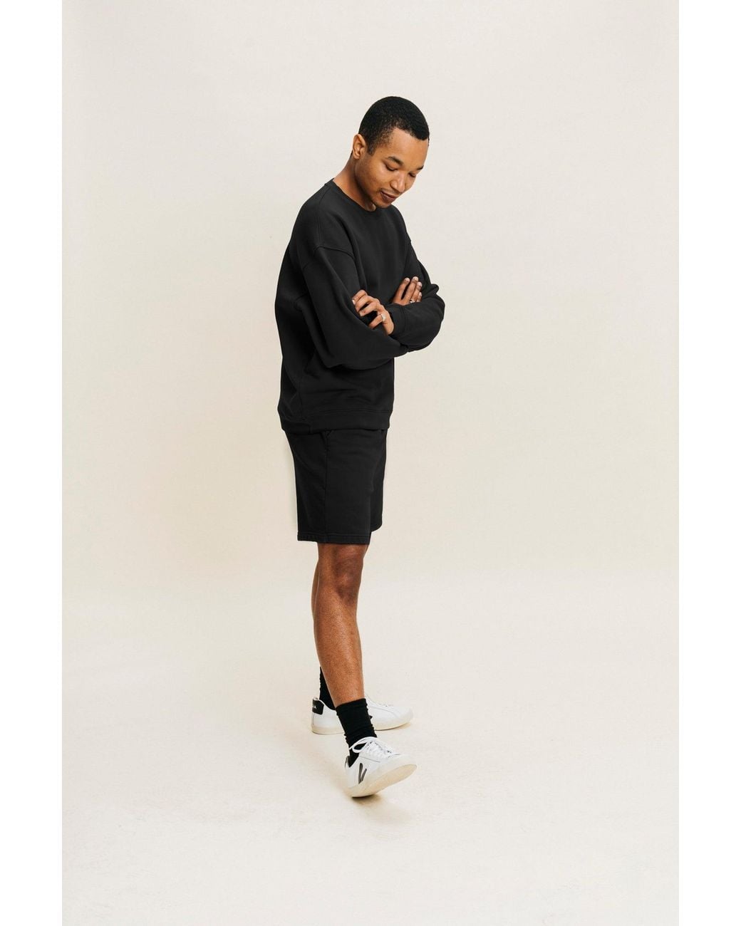 Ocio Leisurewear Black Everywhere Short for men