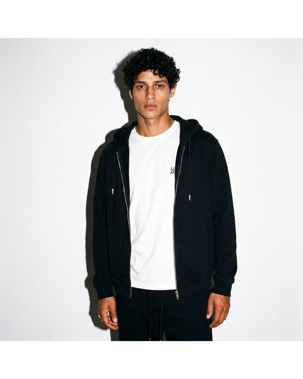 Comune Black Luka Zip-Up for men