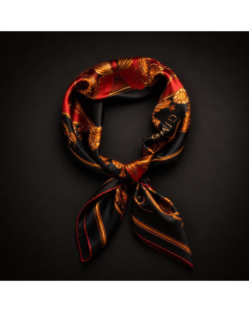 Garyjamesmcqueen Black The Midas Skull Foulard