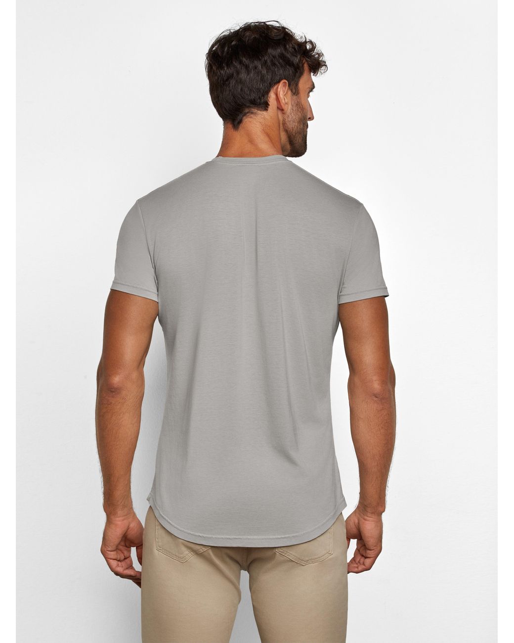 Bdxy Studio Gray The Actor T-Shirt for men
