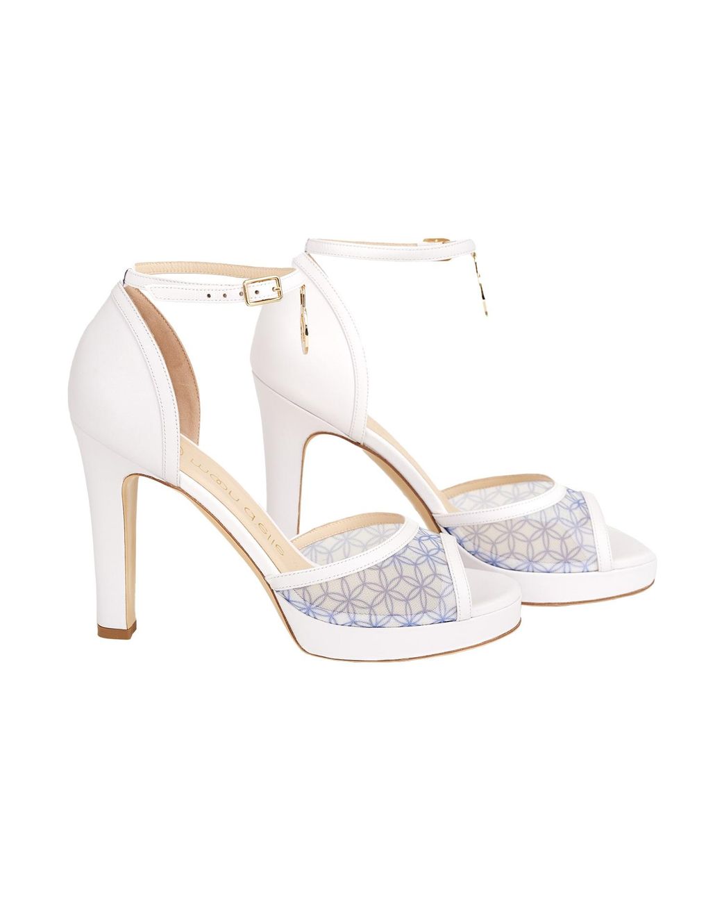 Moon D'elle White The Nebbiolina Heels