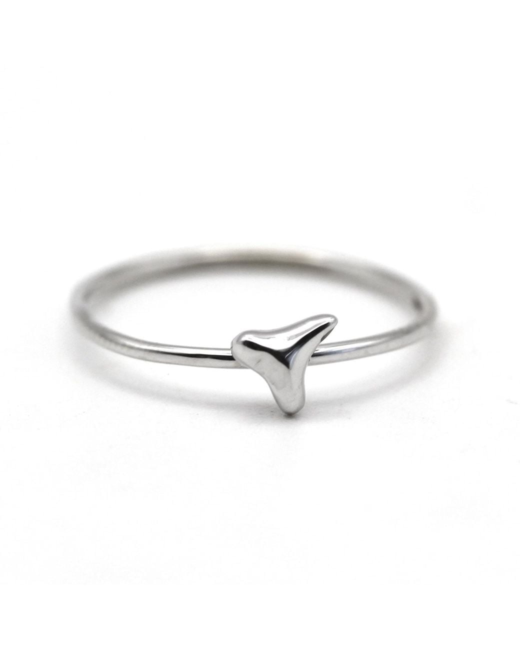 VicStoneNYC Fine Jewelry Metallic Shark Tooth Ring