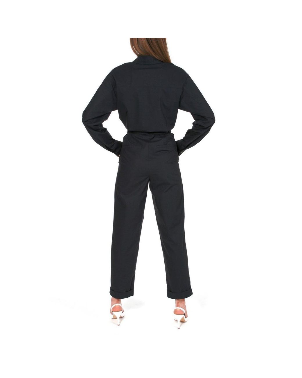 AGGI by HALEWSKI Black Louise Ebony Jumpsuit