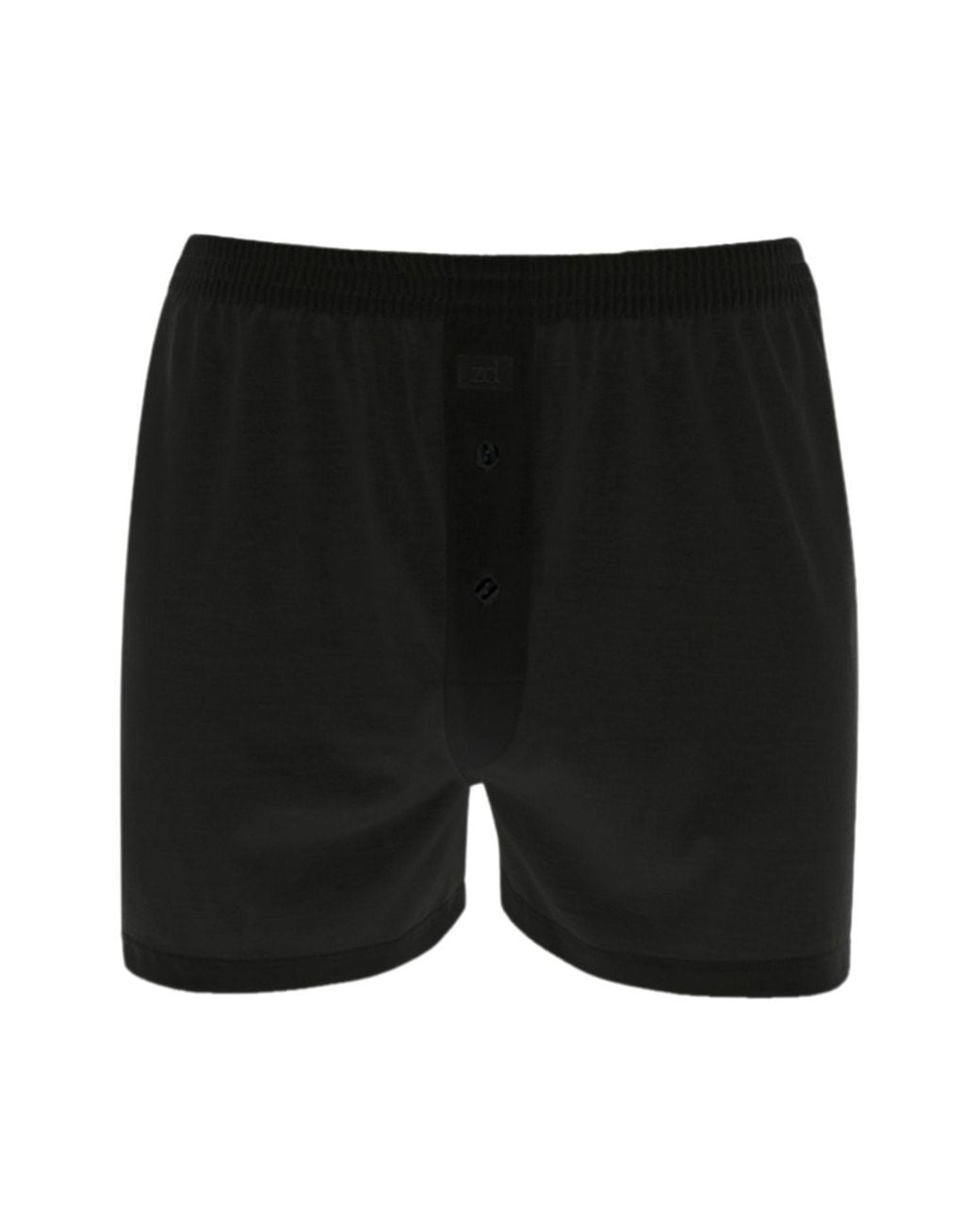 Zd - Zero Defects Black Boxer Hilo – Luxurious Mercerized Cotton Boxer for men