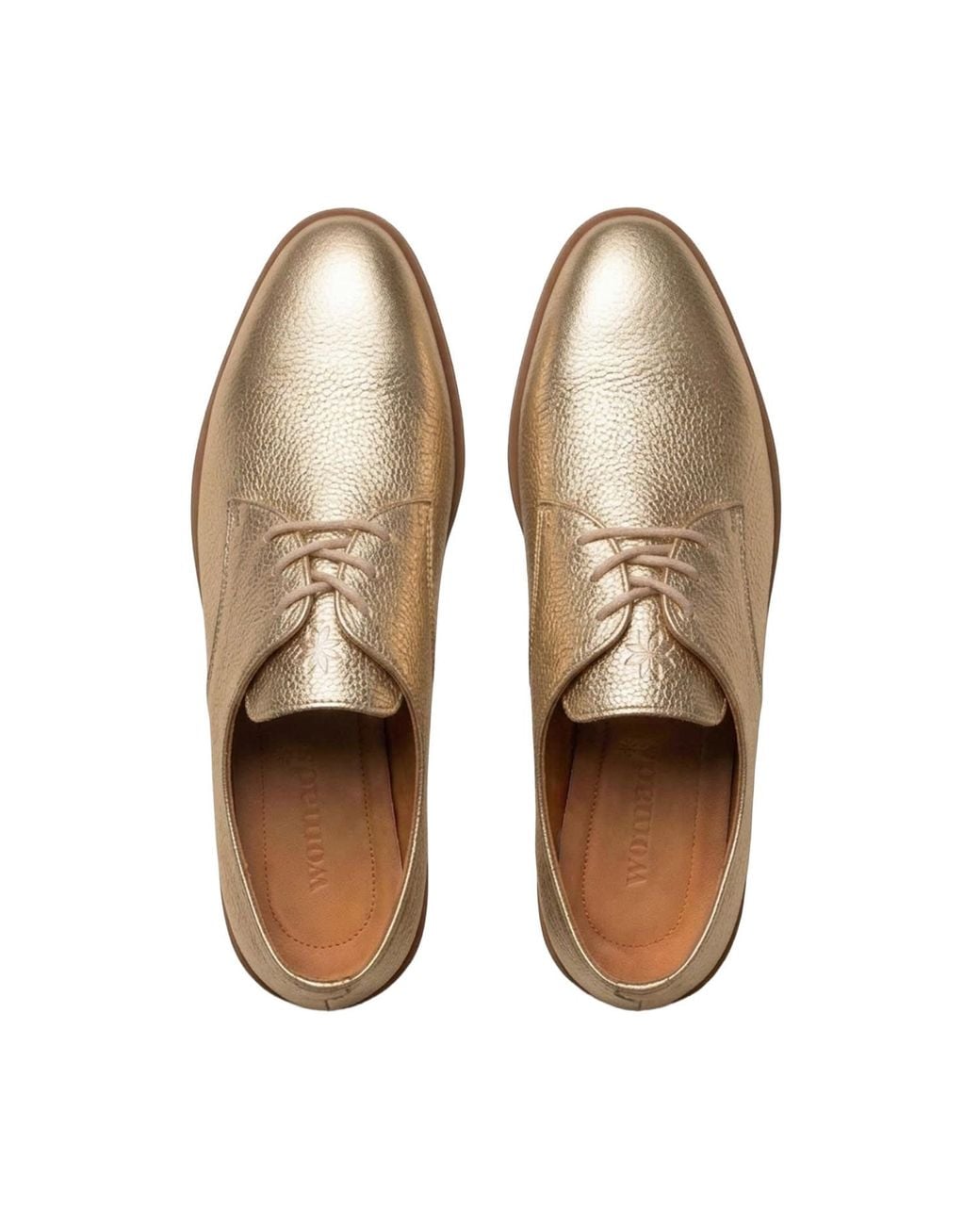 Womads Brown Brilliant Oxfords