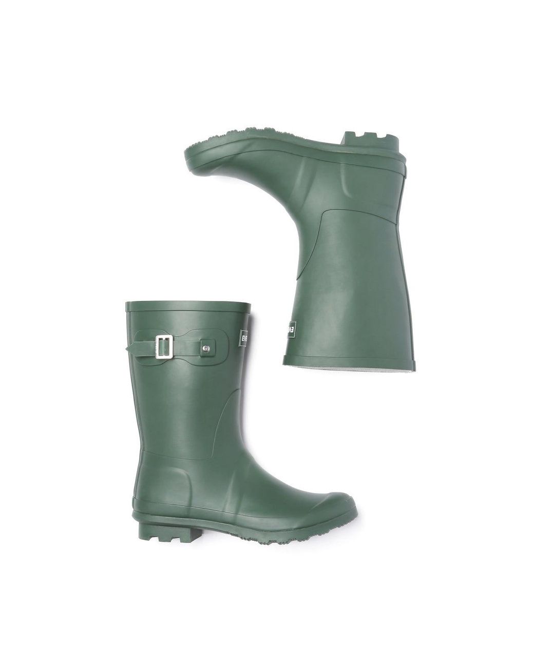 EverAu Australia Green Penguin Mid-Calf Gumboots