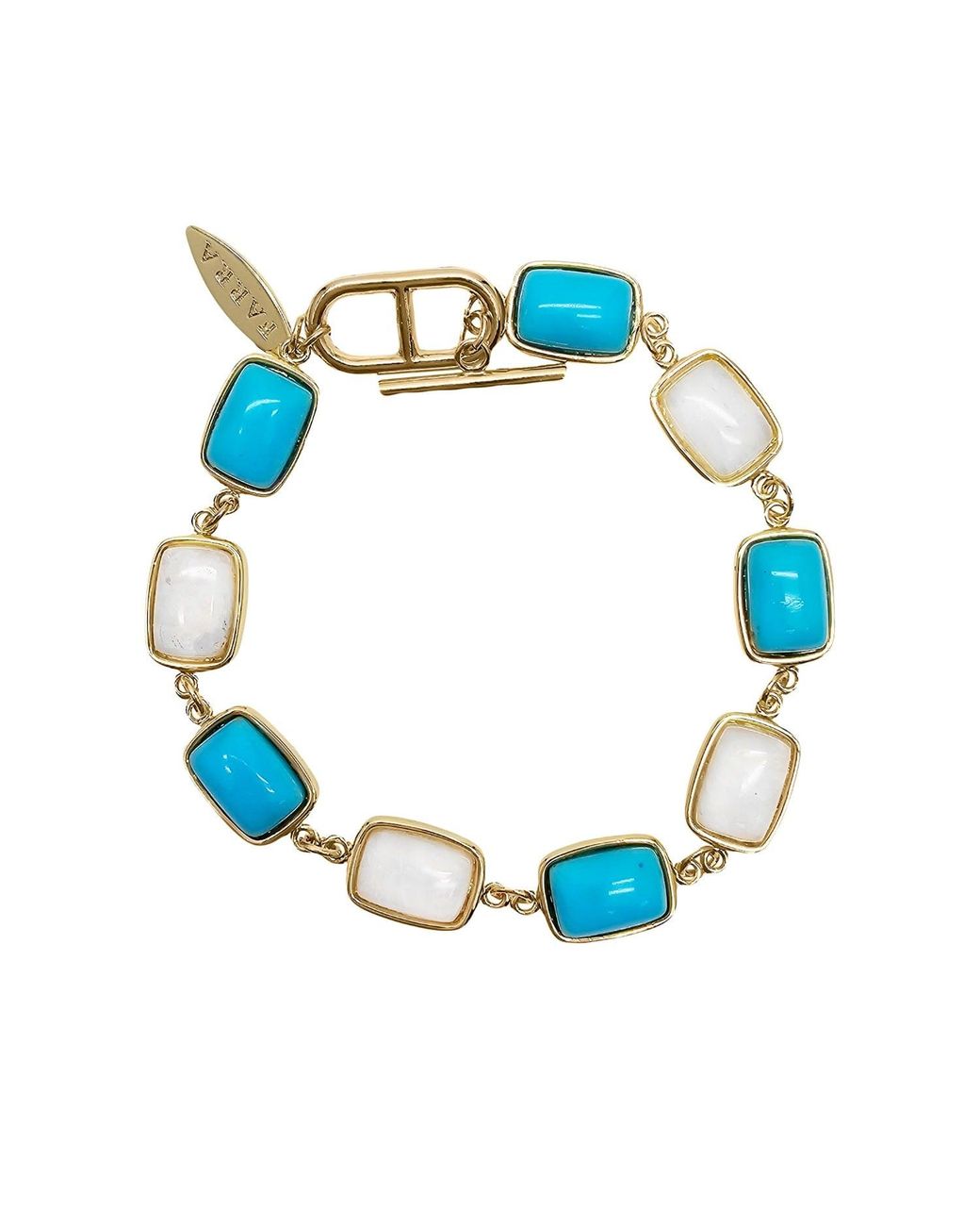Farra Blue And Moonstone Elegance Bracelet