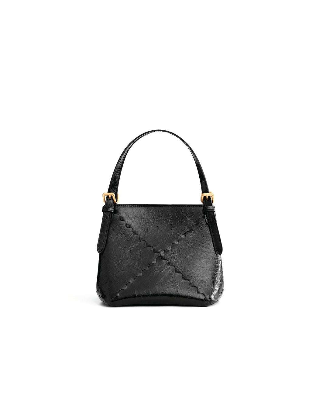 Orange Cube Black Dusk Mosaic Mini Tote