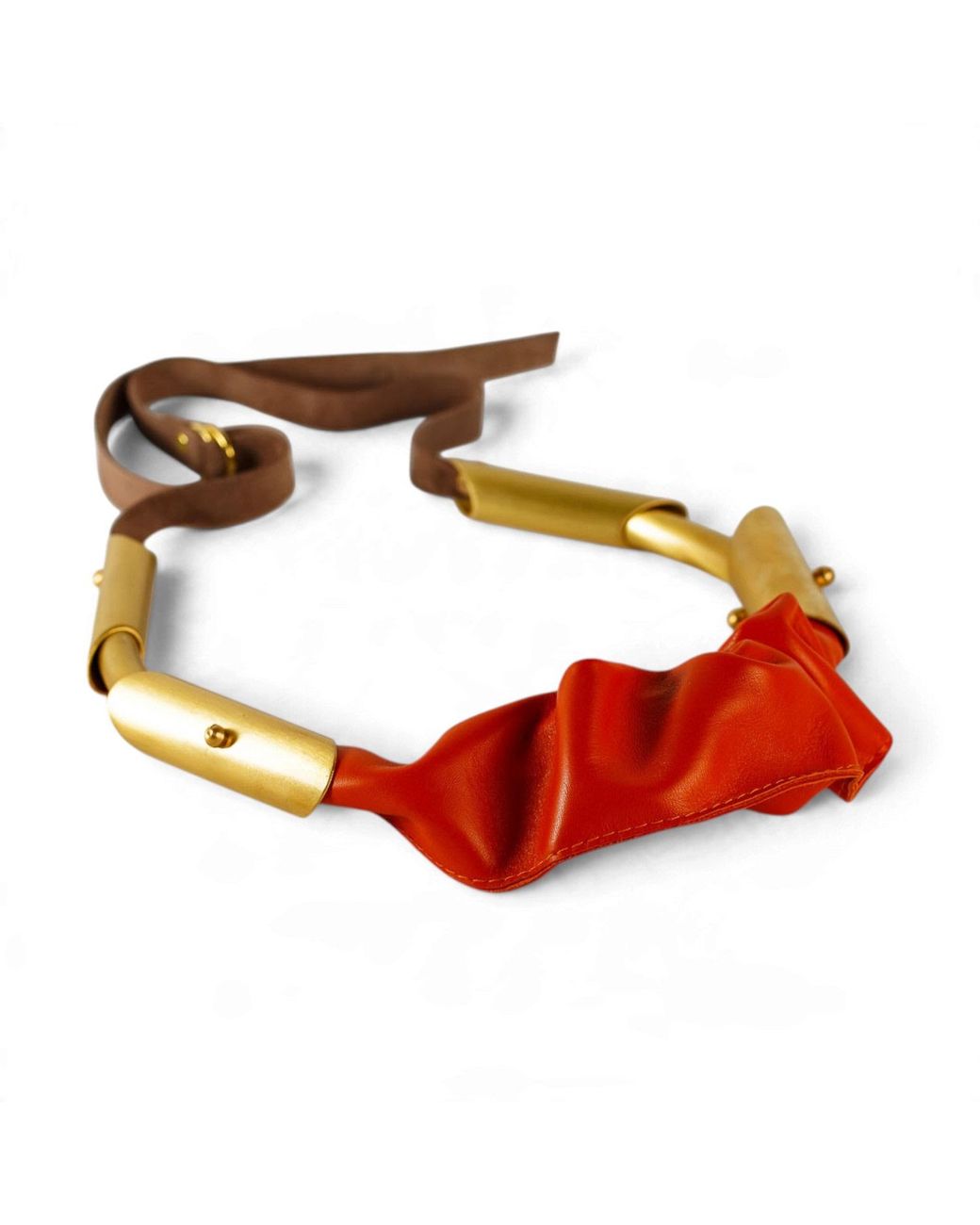 Svetlana Vukov Red Pulse Necklace
