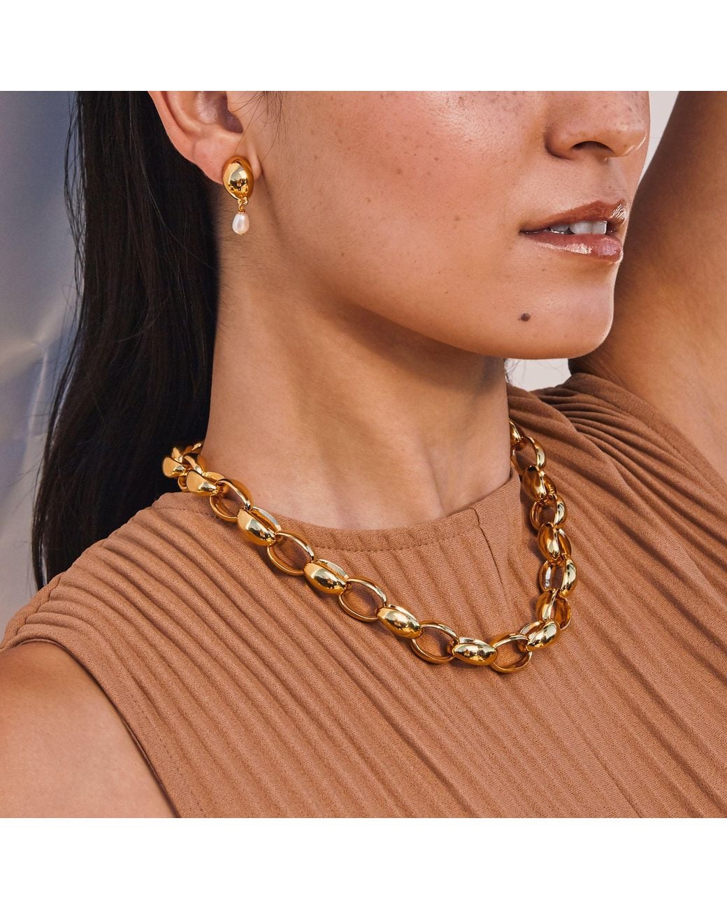 Biko Jewellery Metallic Origin Collar