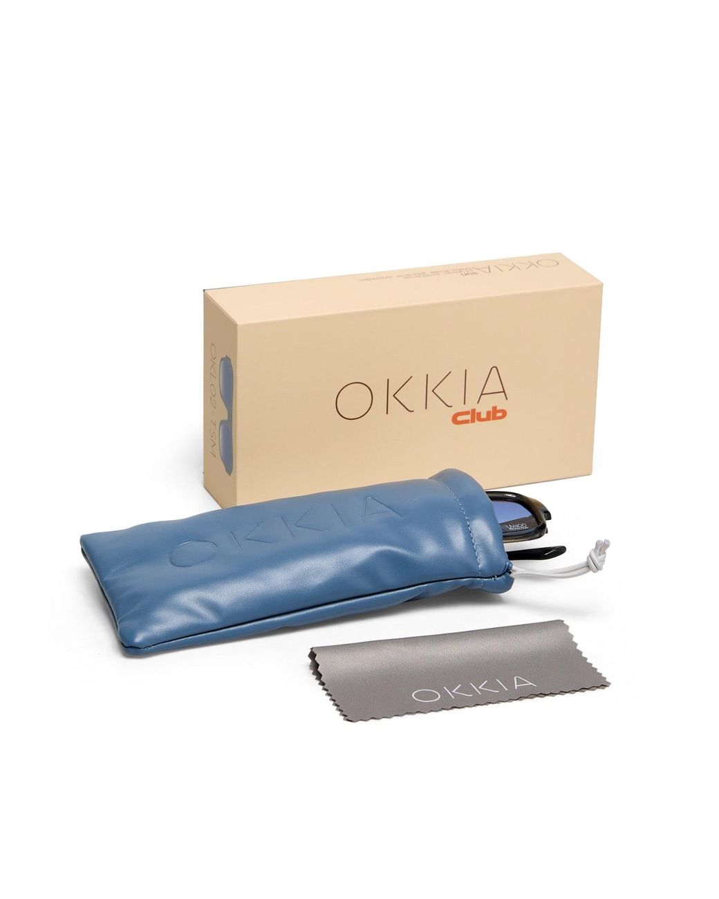 Okkia Uk Ltd Blue Stromboli Okkia Club Translucent Smoke for men