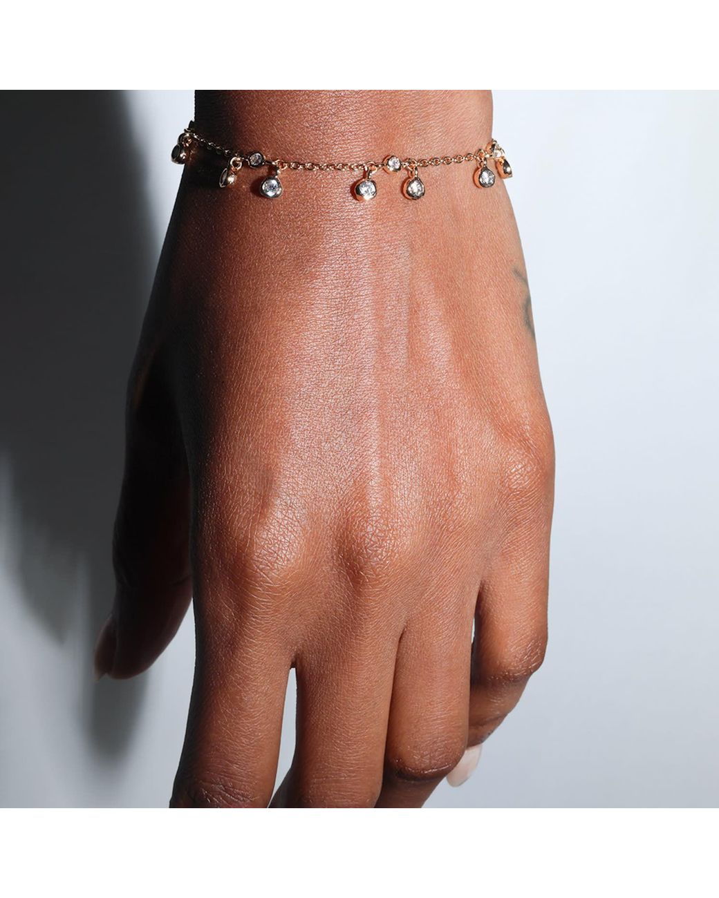 Studio Baloge Metallic Diamond Drift Bracelet
