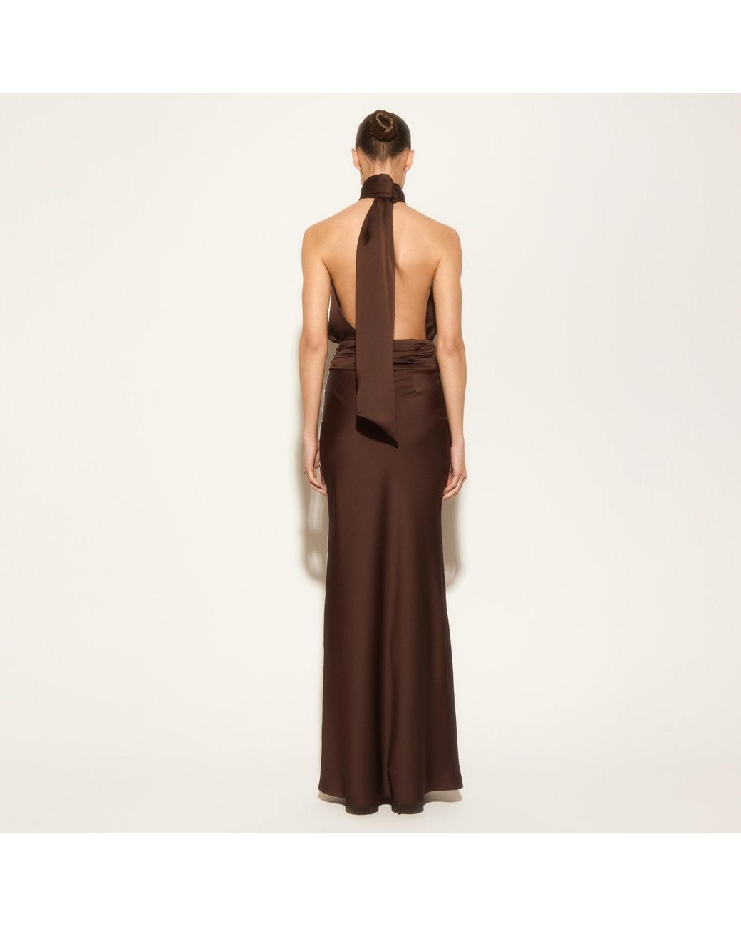 Herfetch Brown Espresso Lace Top