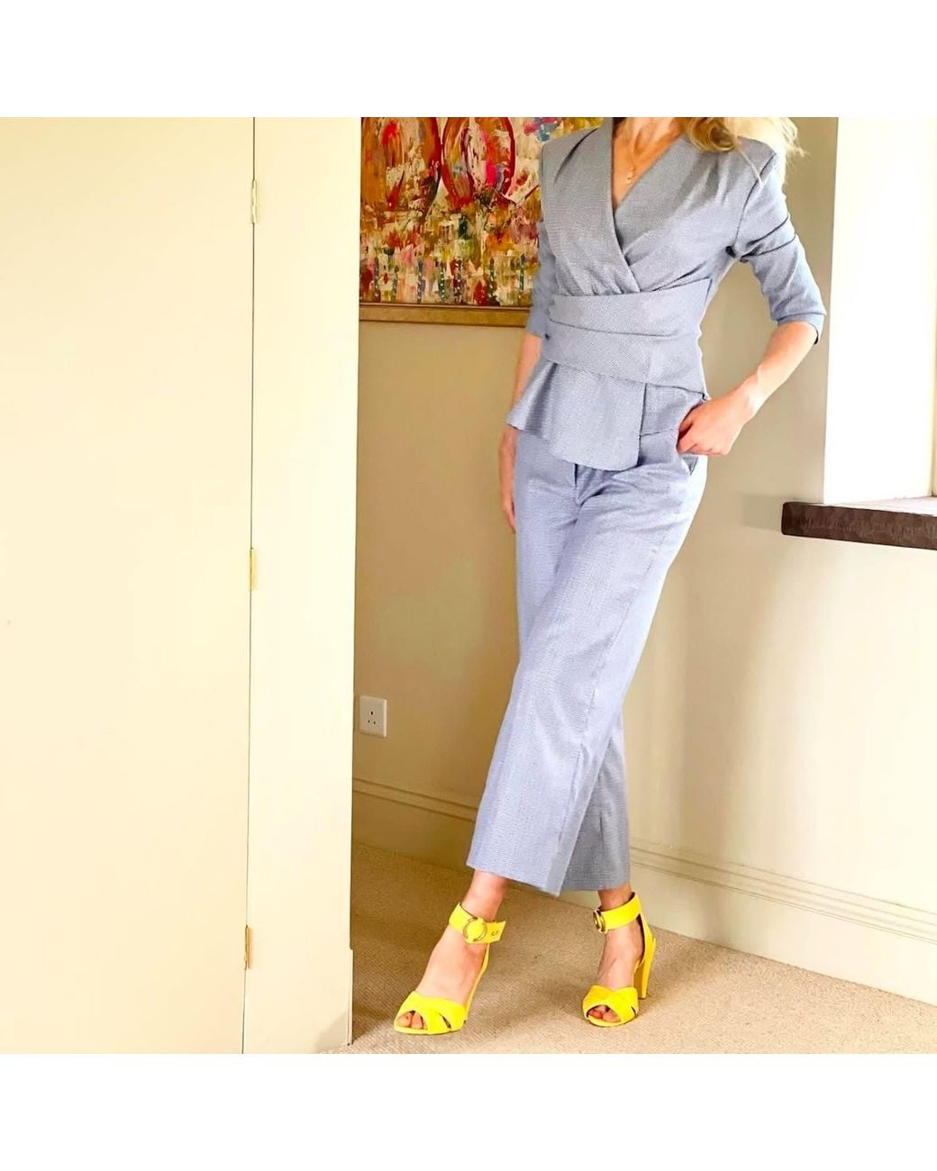 Rosamund Muir London Yellow Montana Lemon Sandals