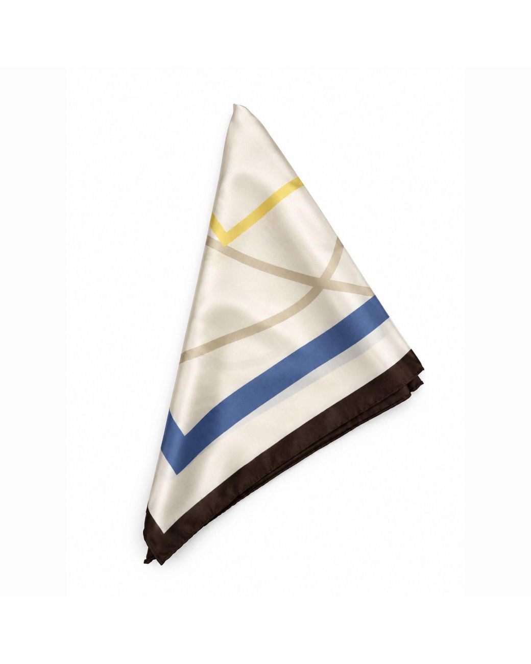 Cier Blue Square Scarf