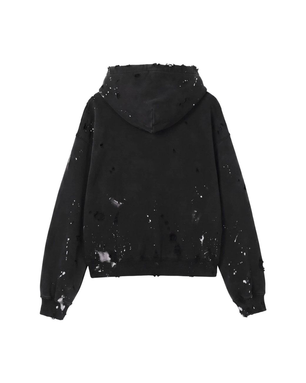 Other Uk Black Rock Music Destroys Print Studio Hoodie for men
