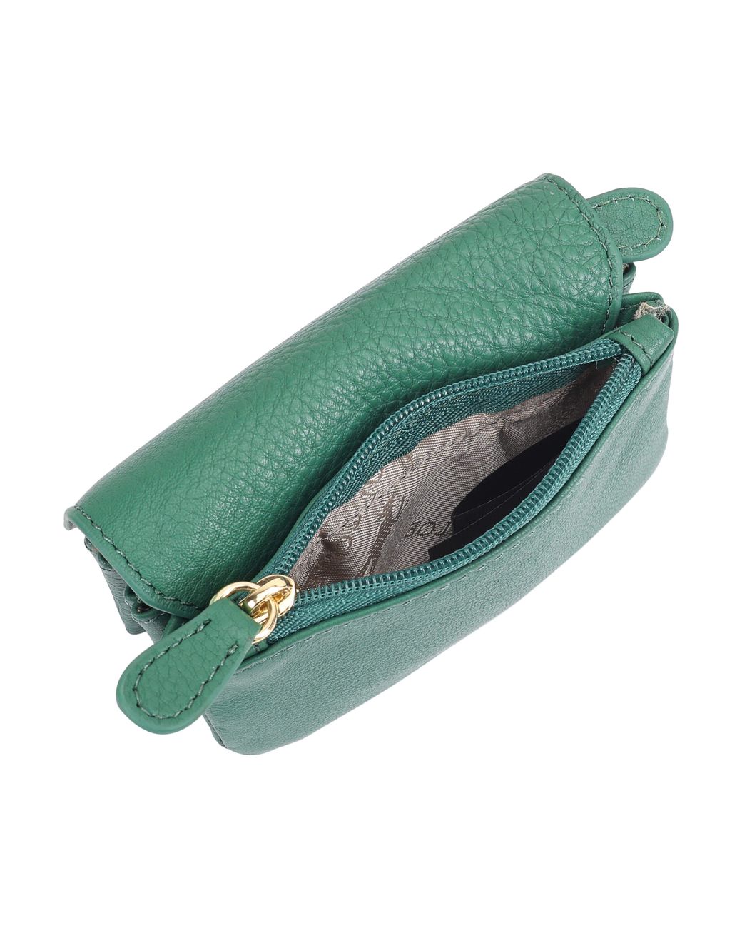 Paul Costelloe Green Isla Leather Purse