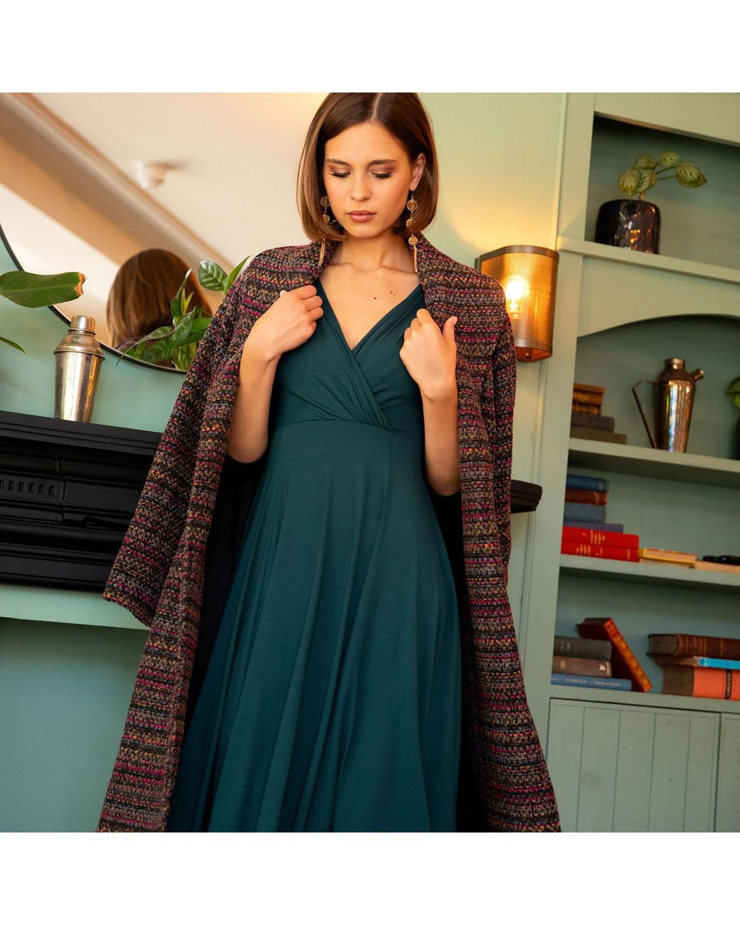 Alie Street London Brown Sabrina Coat