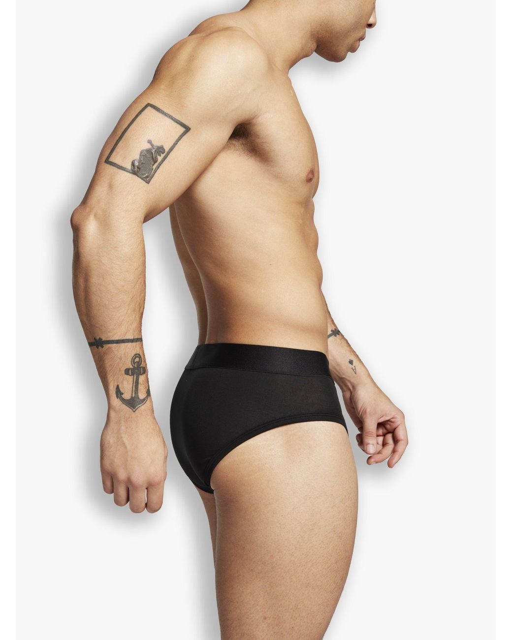 Bdxy Studio Black The Unit Underwear Brief for men