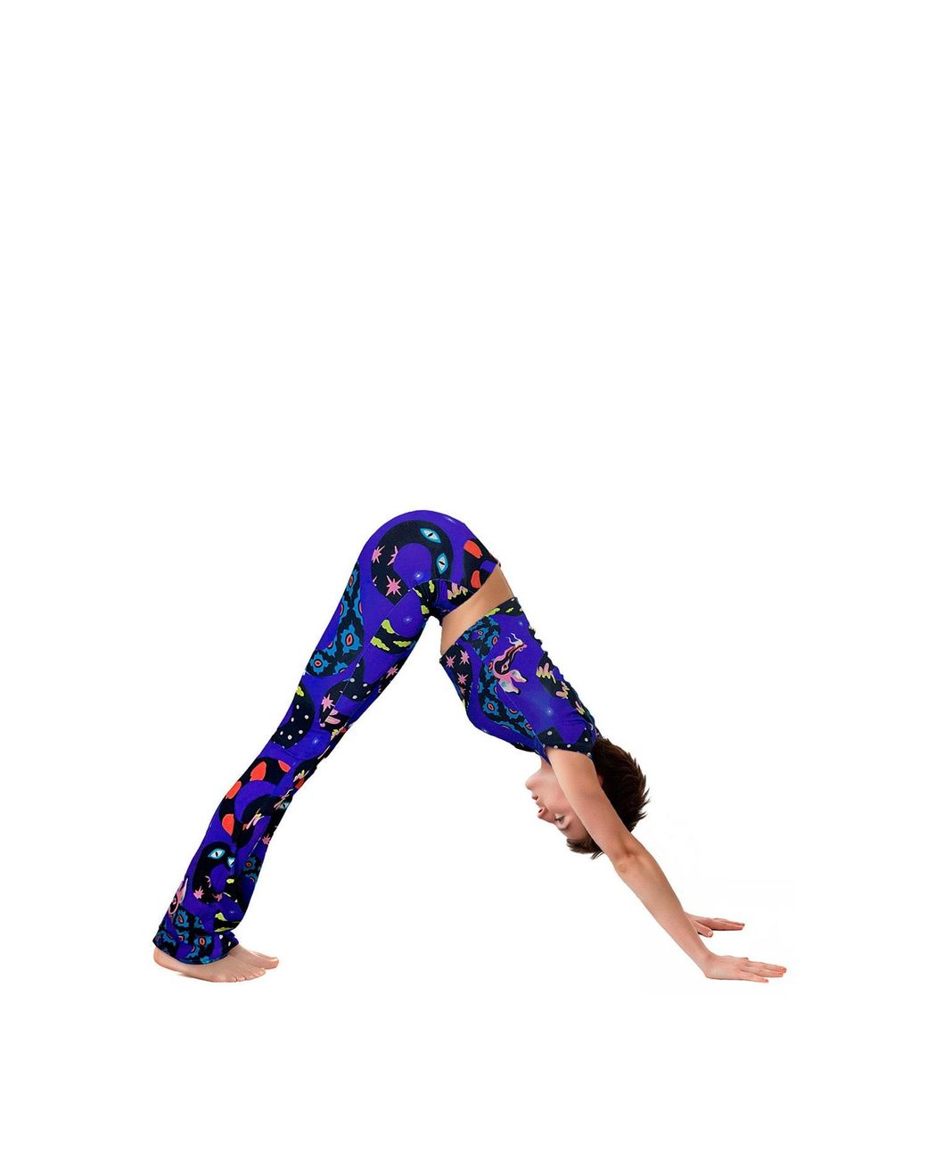 Pitaya Yoga Blue Dragon Dreams Flared Pants