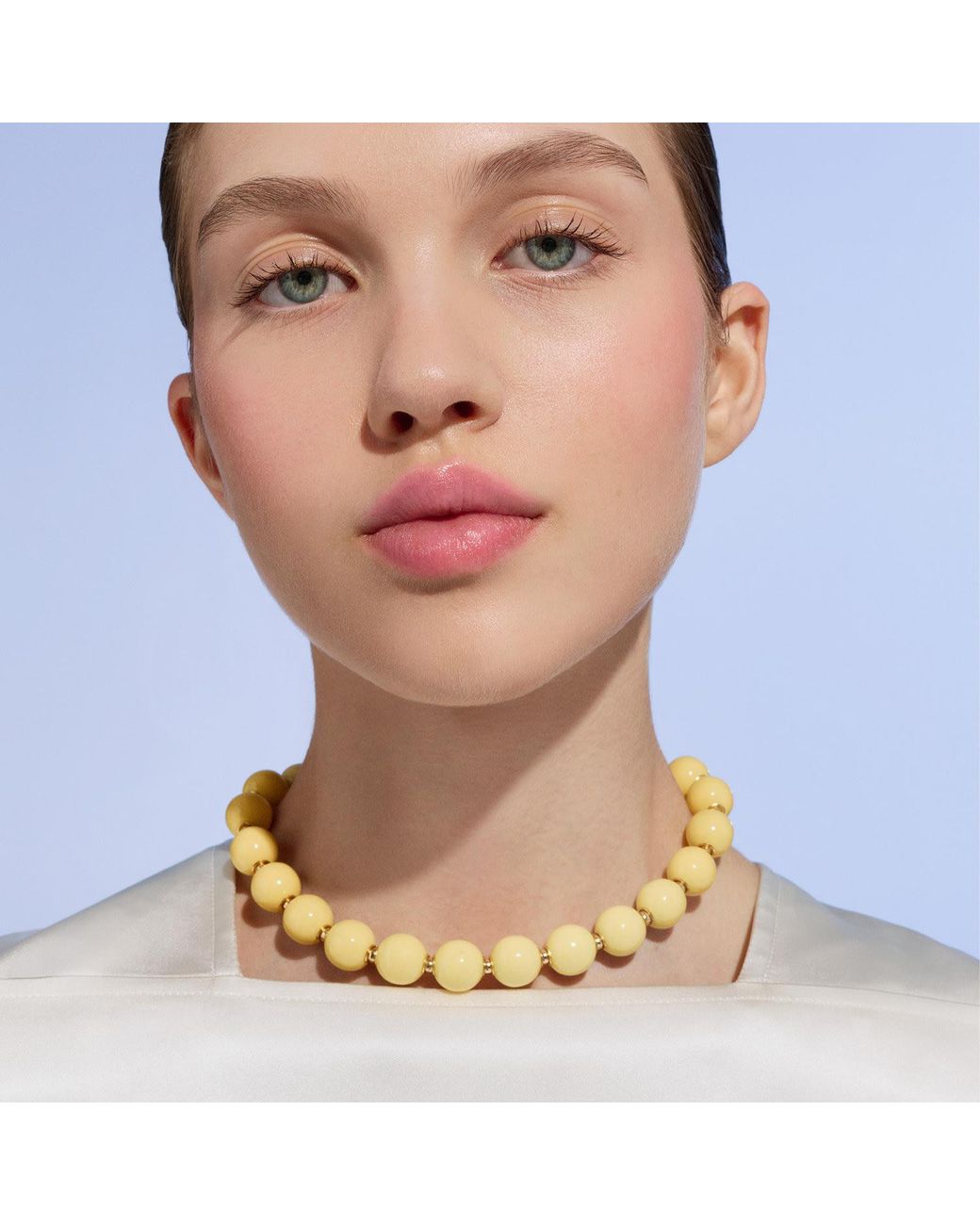 Saule Label Metallic Siena Duo Necklaces