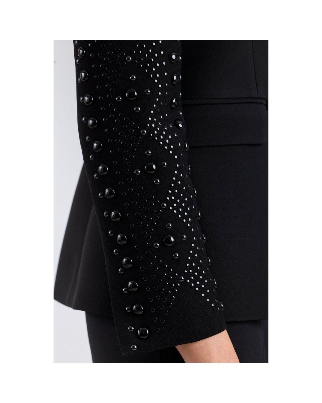 The Extreme Collection Black Hand-Studded Tailored Lord Byron
