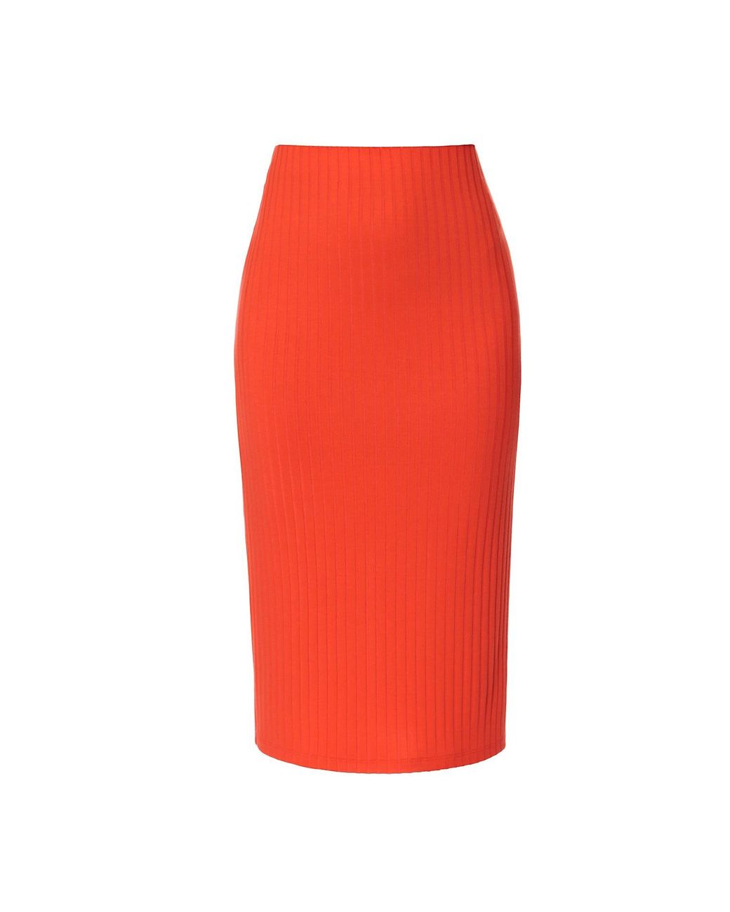 AGGI by HALEWSKI Red Rita Sum Bodycon Midi Skirt
