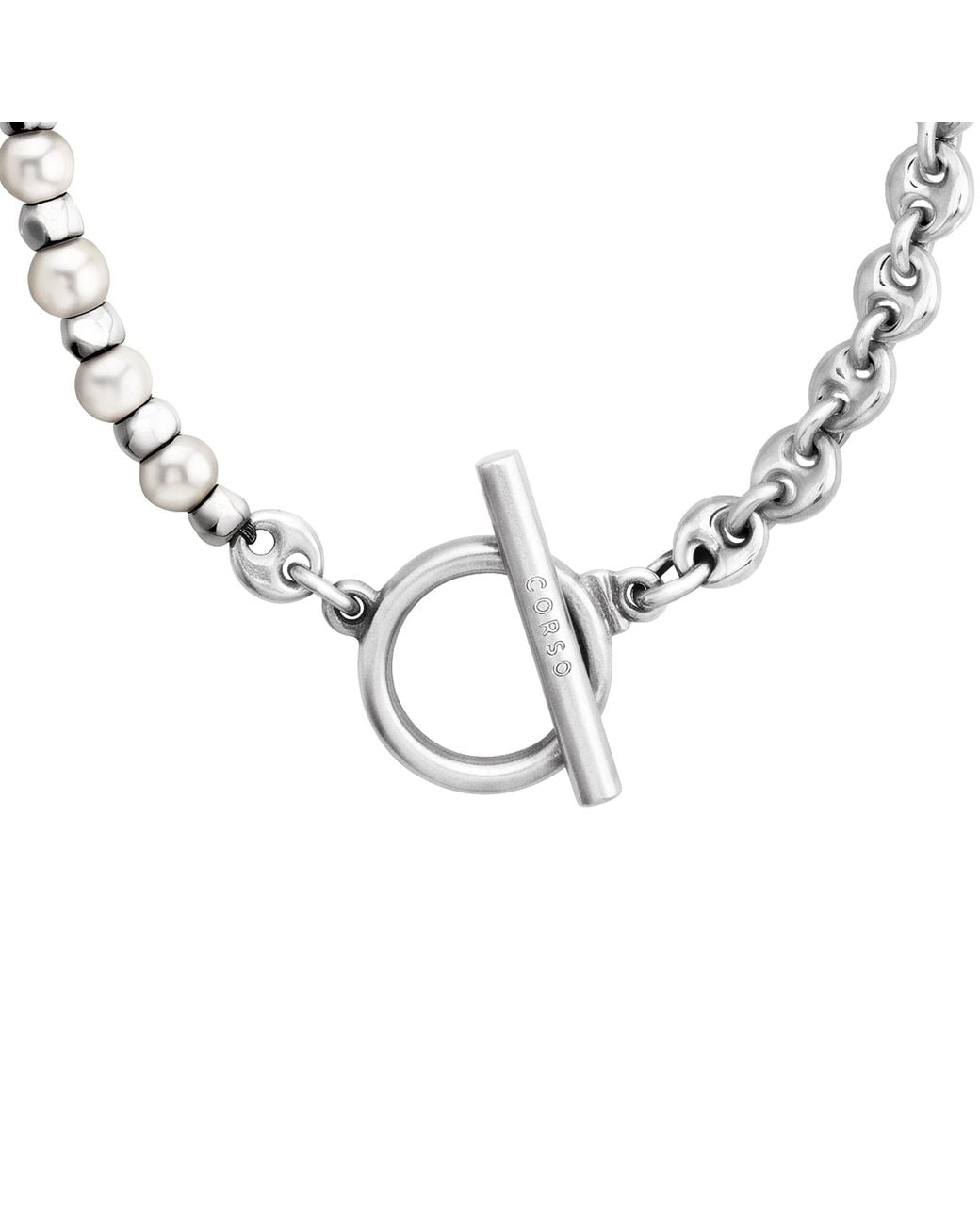 Corso Jewelry Metallic Bruna Pearl