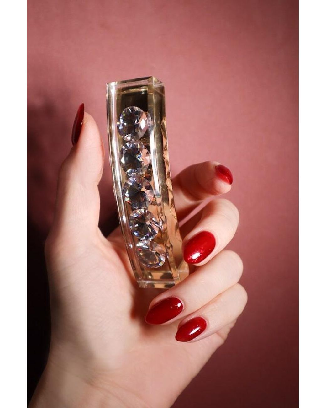 Iostudio Metallic Jewelry Barrette Happiness