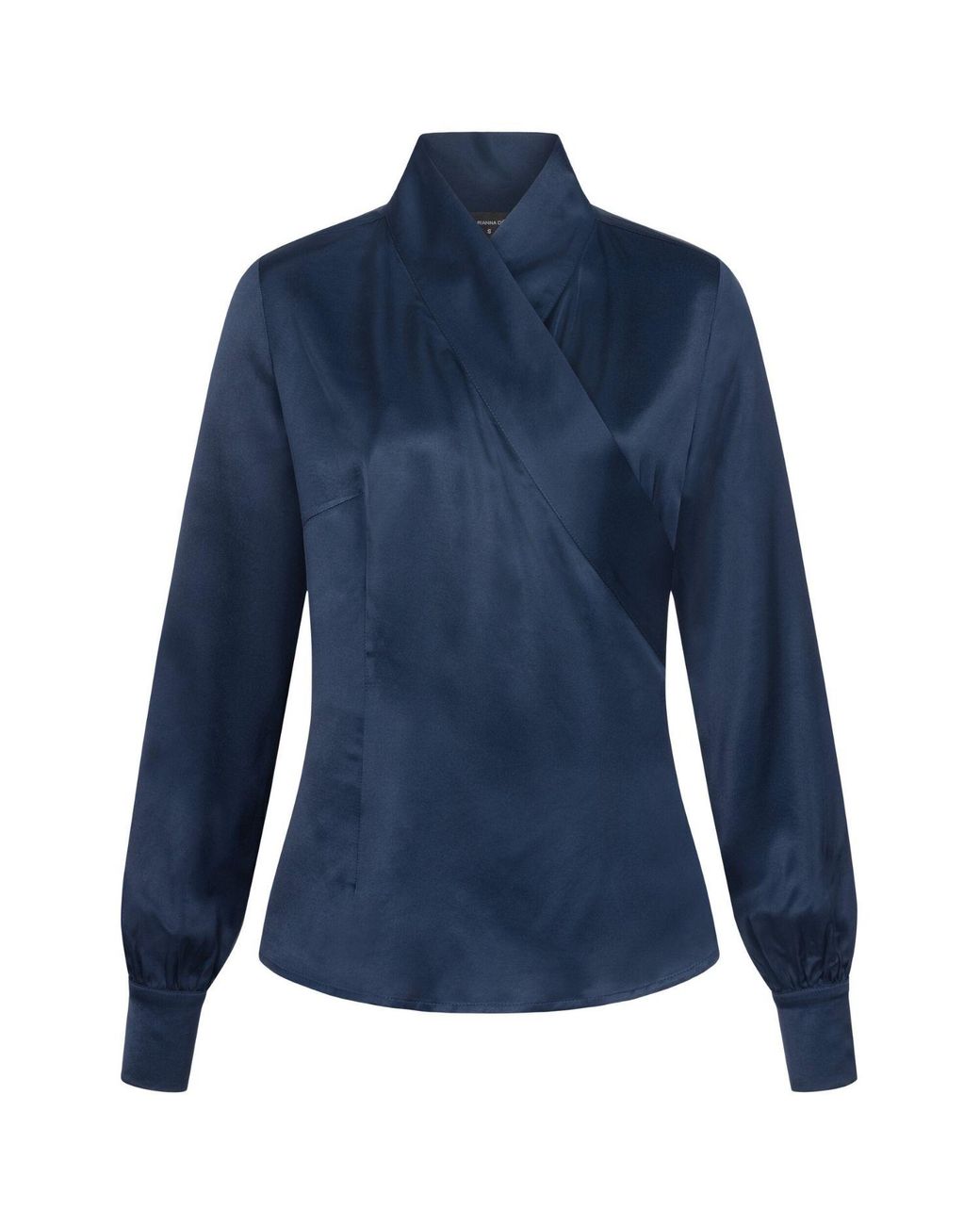 Marianna Déri Blue Kimono-Style Blouse