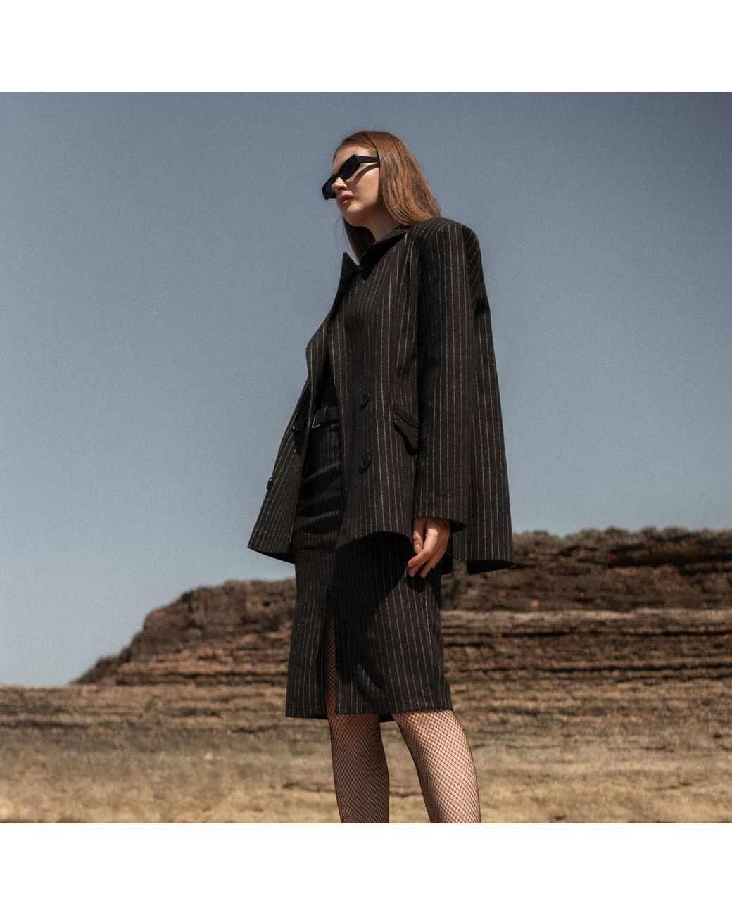 Thisisu Collection Black Sansa Jacket