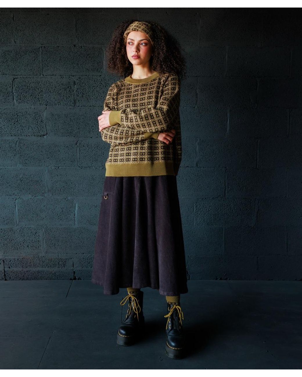 Mabli Green Brae Pullover