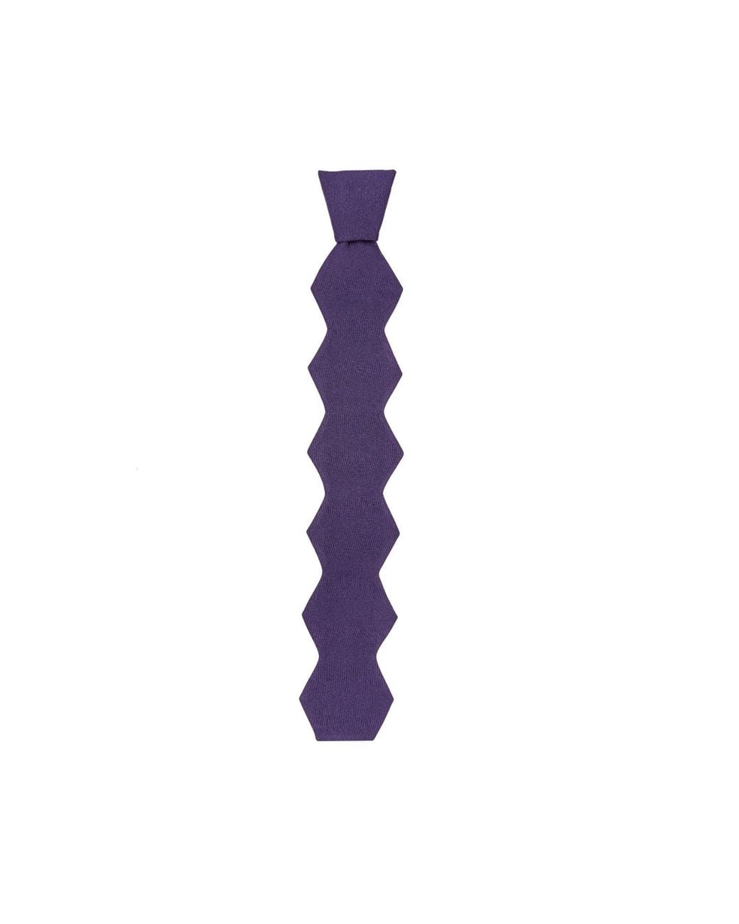 Zars London Purple The Hexagonal Tie for men