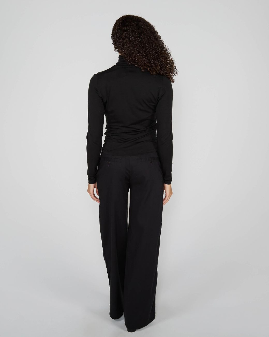 Lords of Harlech Black Kate Turtleneck
