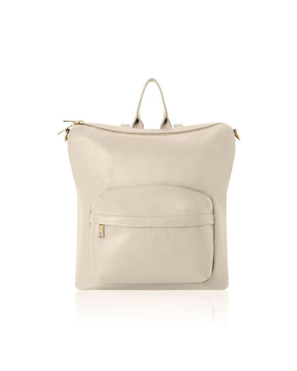 Betsy & Floss Natural Neutrals Tivoli Leather Backpack Or Shoulder Bag