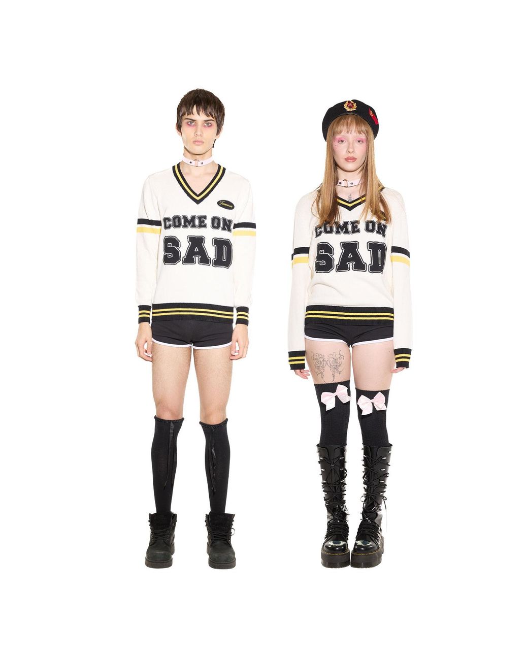Come on Natural Sad Sweater