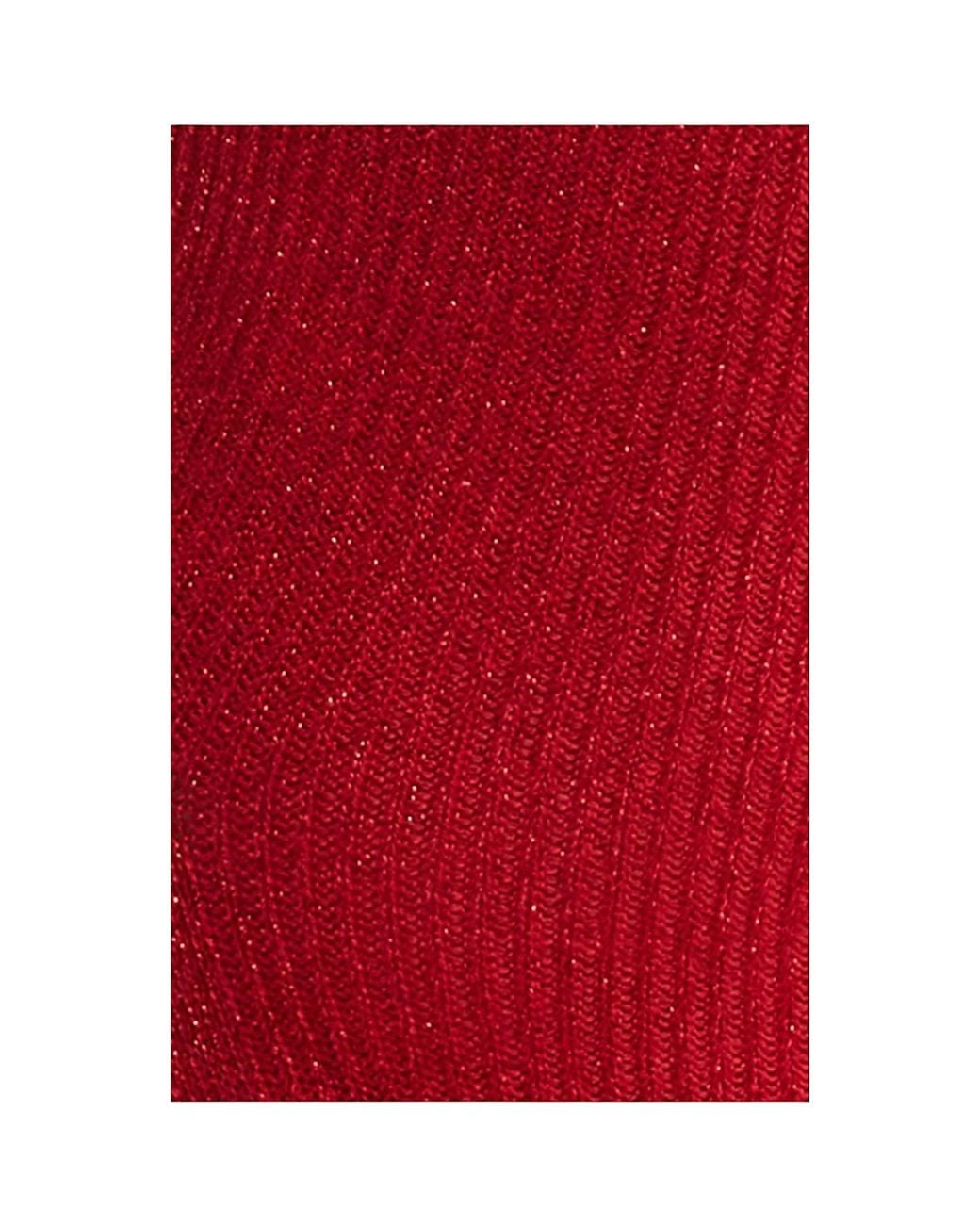 HIGH HEEL JUNGLE by KATHRYN EISMAN Red Glitter Dance Socks