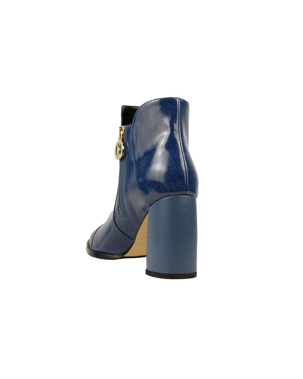 Moon D'elle Blue Aurora Ankle Boots