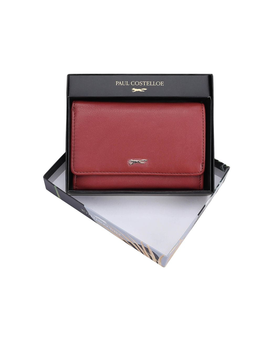 Paul Costelloe Red Hildi Leather Purse