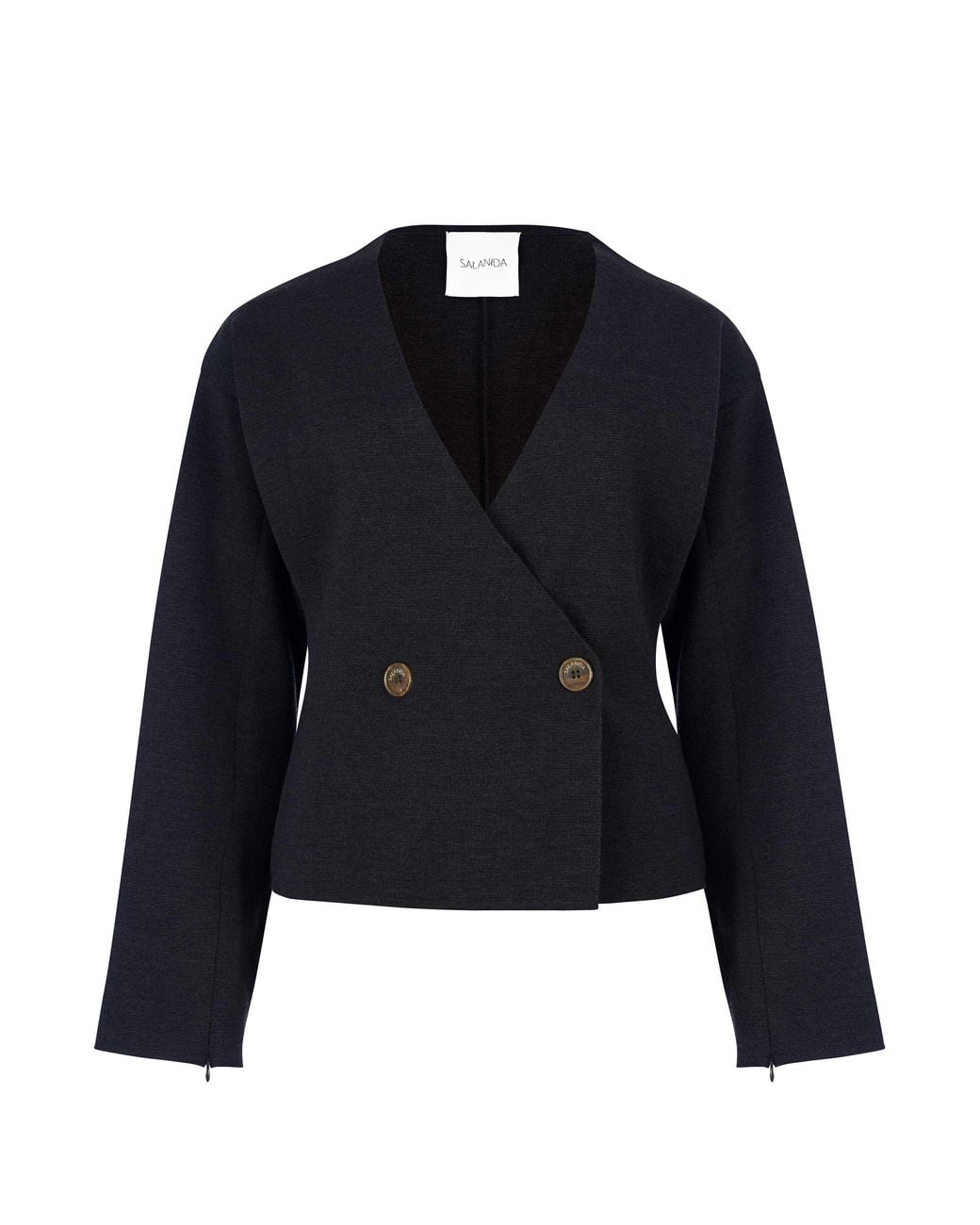 SALANIDA Blue Galante Knitted 100% Merino Blazer