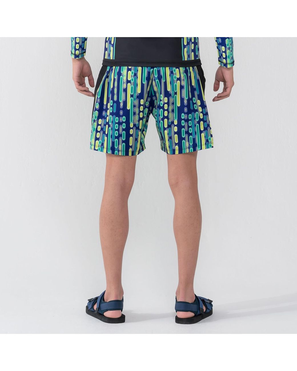 Kapture Green Future Dive Shorts for men