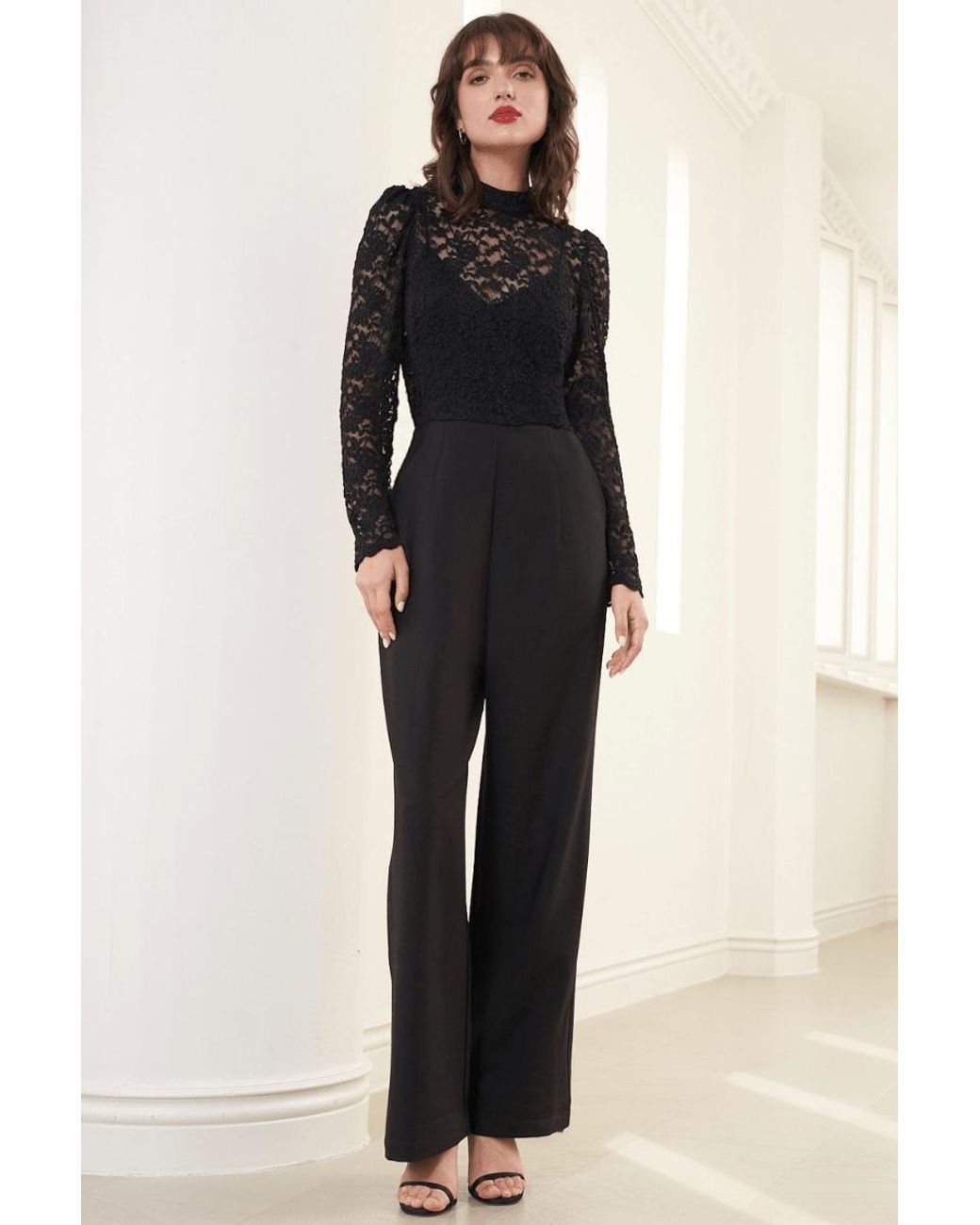 Yumi Kim Black Aviva Jumpsuit