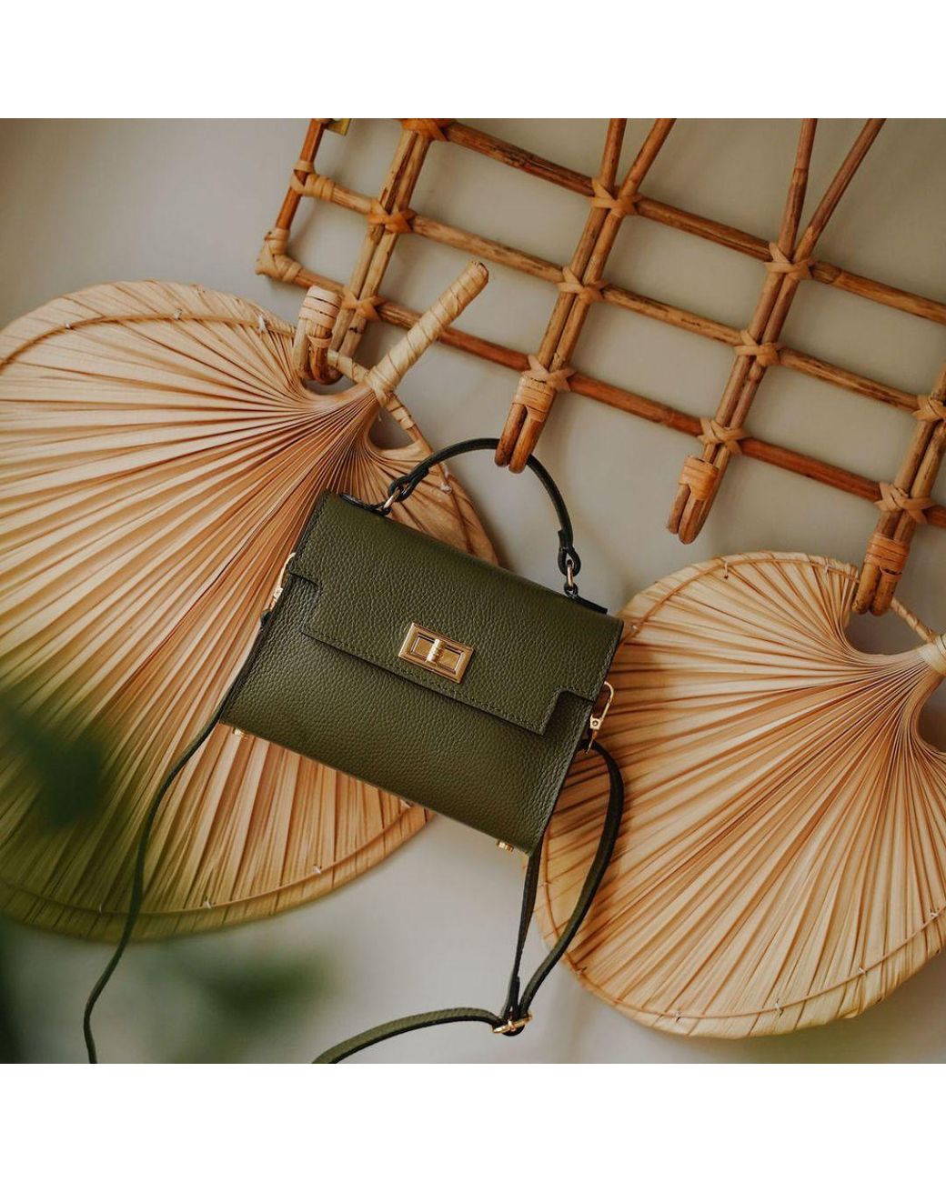 Betsy & Floss Natural Neutrals Forli Top Handle Handbag