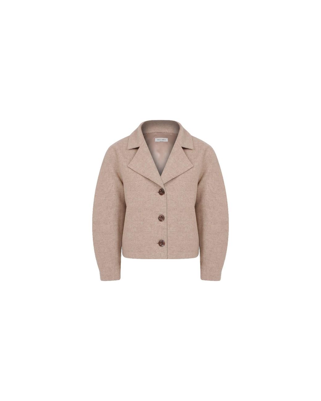 NAZLI CEREN Pink Neutrals Kai Wool Jacket