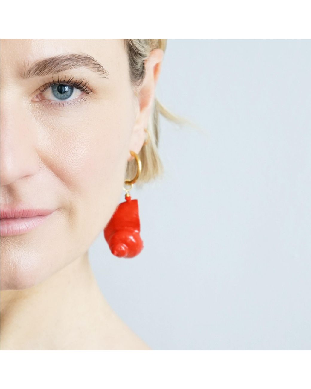Smilla Brav Red Earrings Sienna