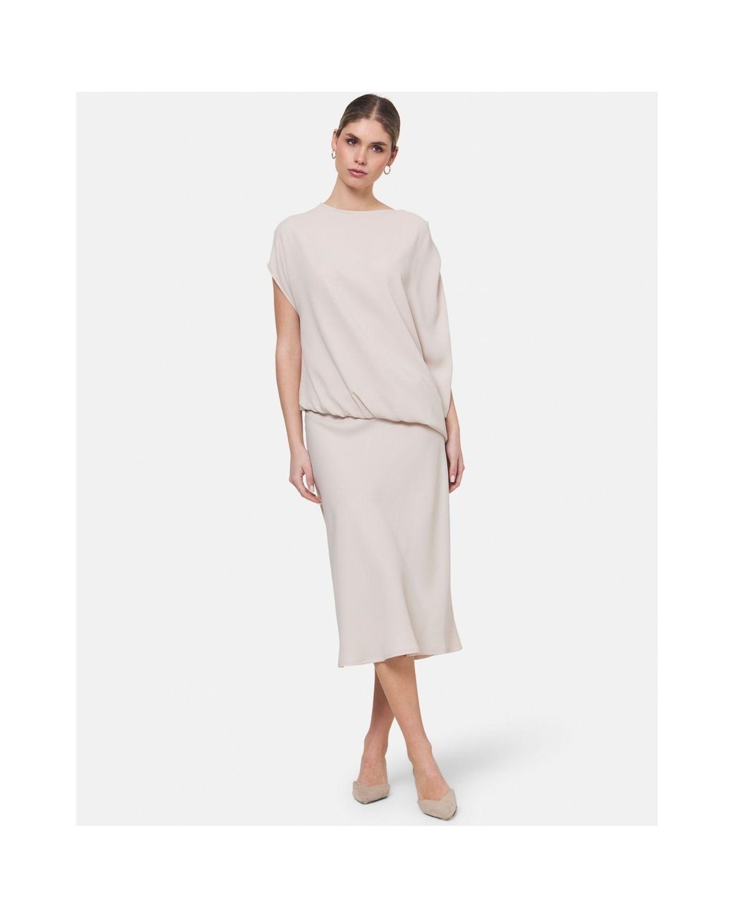 Helen Mcalinden Pink Neutrals Berna Natural Pearl Blouse